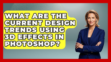 What Are The Current Design Trends Using 3D Effects In Photoshop? - Graphic Design Nerd