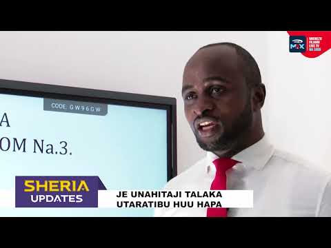 SHERIA UPDATES Zifahamu Taratibu Za Kisheria Kwenye Utoaji Wa Talaka 