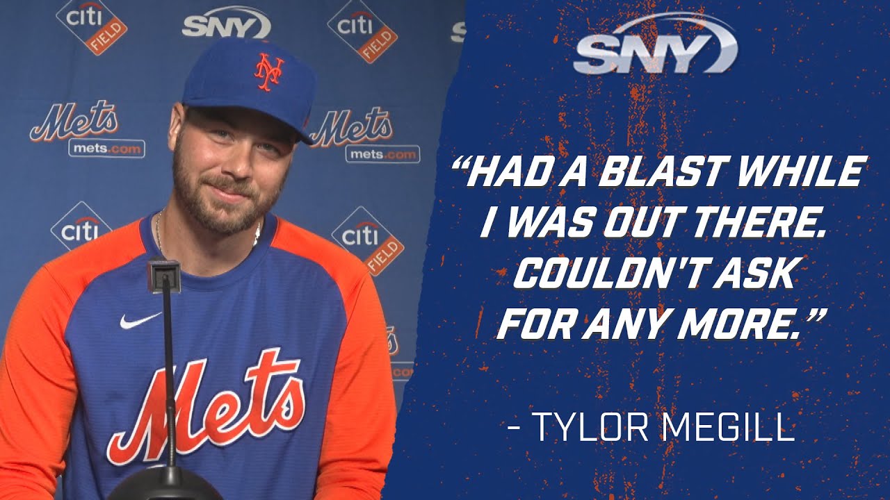 Tylor Megill talks about his first MLB start for the Mets, Mets Post Game