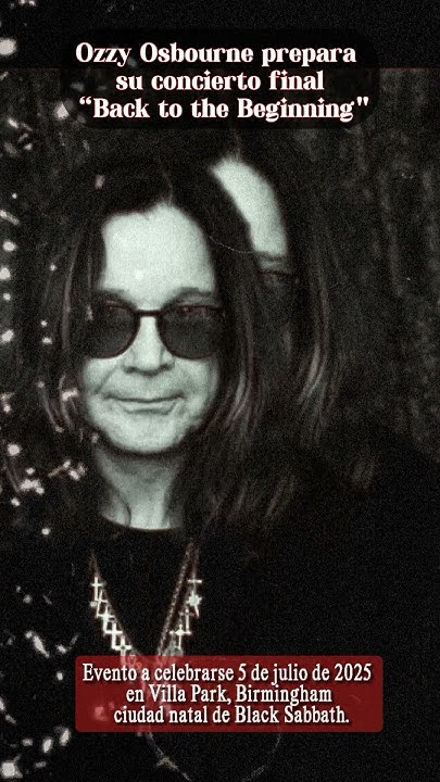ozzy osbourne 2025 concierto