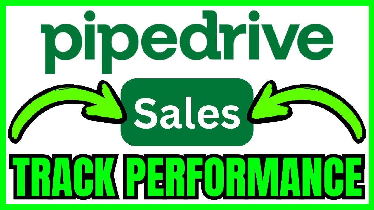 How To TRACK SALES PERFORMANCE In Pipedrive (QUICK & EASY) 2026 - YouTube