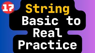17 - 📝 Master Java String in Minutes! | Beginner-Friendly & Practical Guide