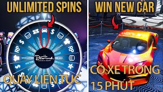 (GTA V Online) Hướng Dẫn Quay Bánh Xe May Mắn, Lấy Siêu Xe Miễn Phí Trong Casino ! screenshot 5
