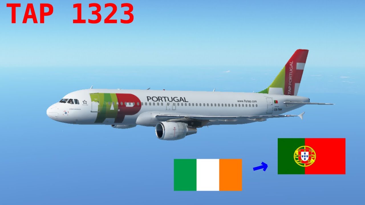 [Infinite Flight] TAP 1323, Dublin to Lisbon
