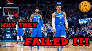 WHY THE OKC THUNDER'S BIG 3 FAILED