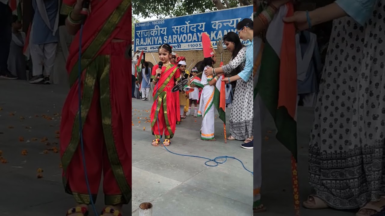 Fancy dress ! SKV chander Nagar 🇳🇪🌈77🇳🇪Independence day celebration!
