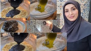 القزحة ( حلو من حبة البركة ) من تراث بلاد الشام 😋👌