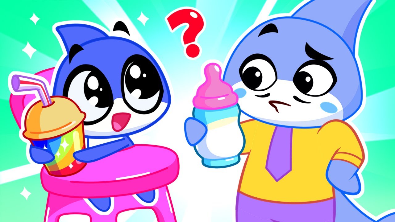 Bottle Milk Feeding Story 🍼 Yum Yum, Healthy Mealtime 🥦 Good Habits + More Kids Cartoons & Songs