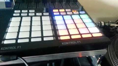 Run Maschine into Traktor live input for $2