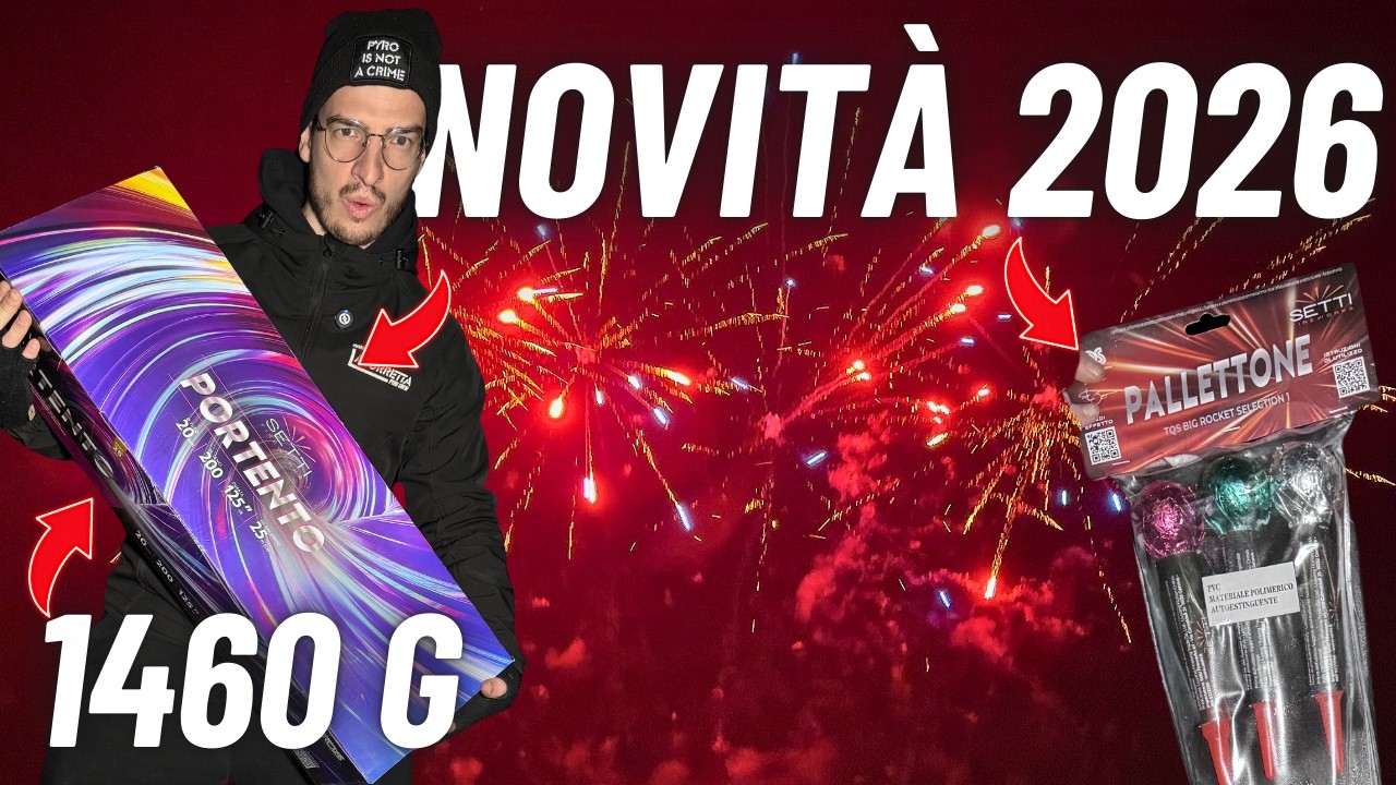 SPARO UN CARICO di BOTTI di CAPODANNO SETTI: PORTENTO e Razzi PALLETTONE ASSURDI!