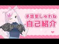 【自己紹介】手話里しゅわねです!【新人Vtuber】