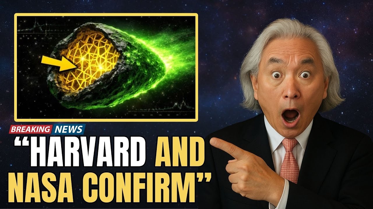 Harvard & NASA Just Confirmed Something About 3I ATLAS — And It Could Change Everything   Michio