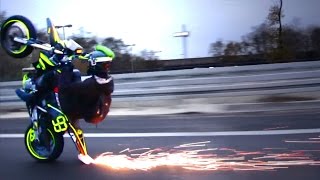Video thumbnail of "Best of Supermoto 2014 - David Bost"