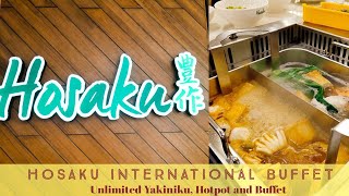 Unlimited Yakiniku, Hotpot And International Buffet At Hosaku