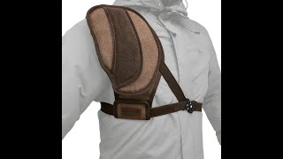 WAYNE'S DOG Shooting Recoil Field Shield, Suede Leather Canvas Shoulder Recoil Pad Shirt #canvas