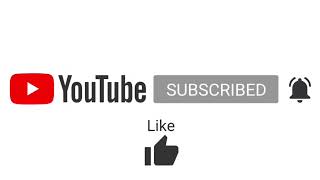 WHITE SCREEN | YOUTUBE SUBSCRIBE BUTTON WITH SOUNDS 🔔