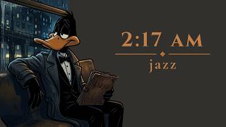 2:17am The Last Train Home | Rainy Midnight Lofi Jazz & Noir Ambience