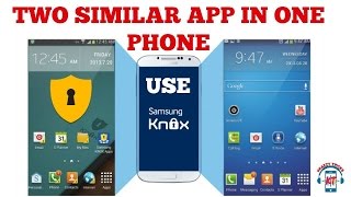 How TO USE  AND INSTALL Samsung My KNOX ||  TWO SIMILAR  APPS IN ONE PHONE || USING SAMSUNG MY KNOX screenshot 3