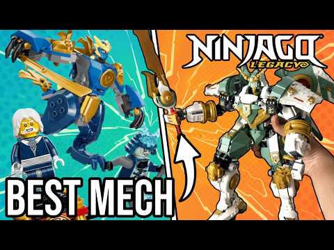 YouTube thumbnail: I Built the NEW LEGO Ninjago March 2026 Sets!