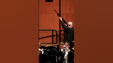 Shooting GUNS in a symphony?!?!