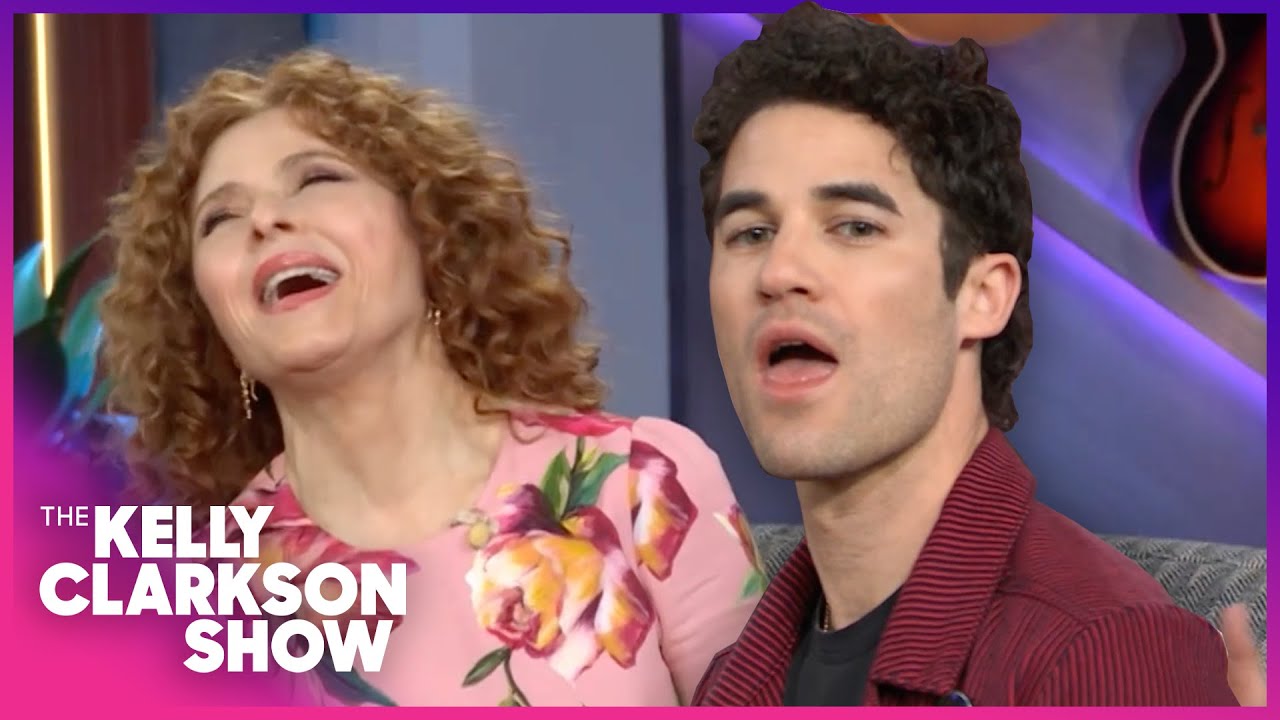 Darren Criss Hilariously Calls Out Bernadette Peters For Checking Him Out