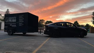 How well does a 2022 Tesla Model Y Tow? This one tows everyday!