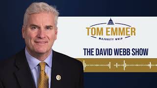 House Majority Whip Tom Emmer joins The David Webb Show | October 22, 2025