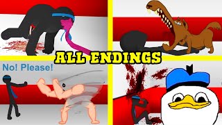 Kill Crazy Jay in 20 Seconds GAME - All Endings - Epic STICKMAN Game screenshot 3