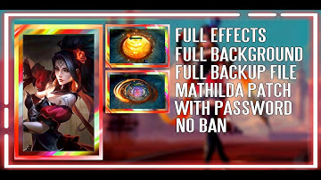 ESMERALDA BLAZING SHADOW SKIN SCRIPT | FULL EFFECTS + FULL BACKUP WITH PASSWORD | MATHILDA PATCH🔥