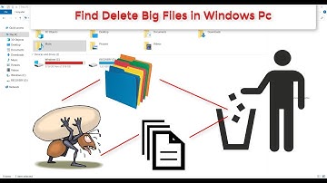 How to Find delete big files in Windows Pc in 4 mins
