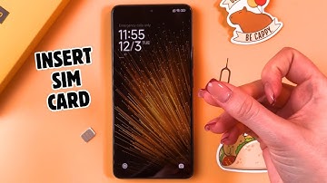 How to Insert an SIM Card in Poco F6