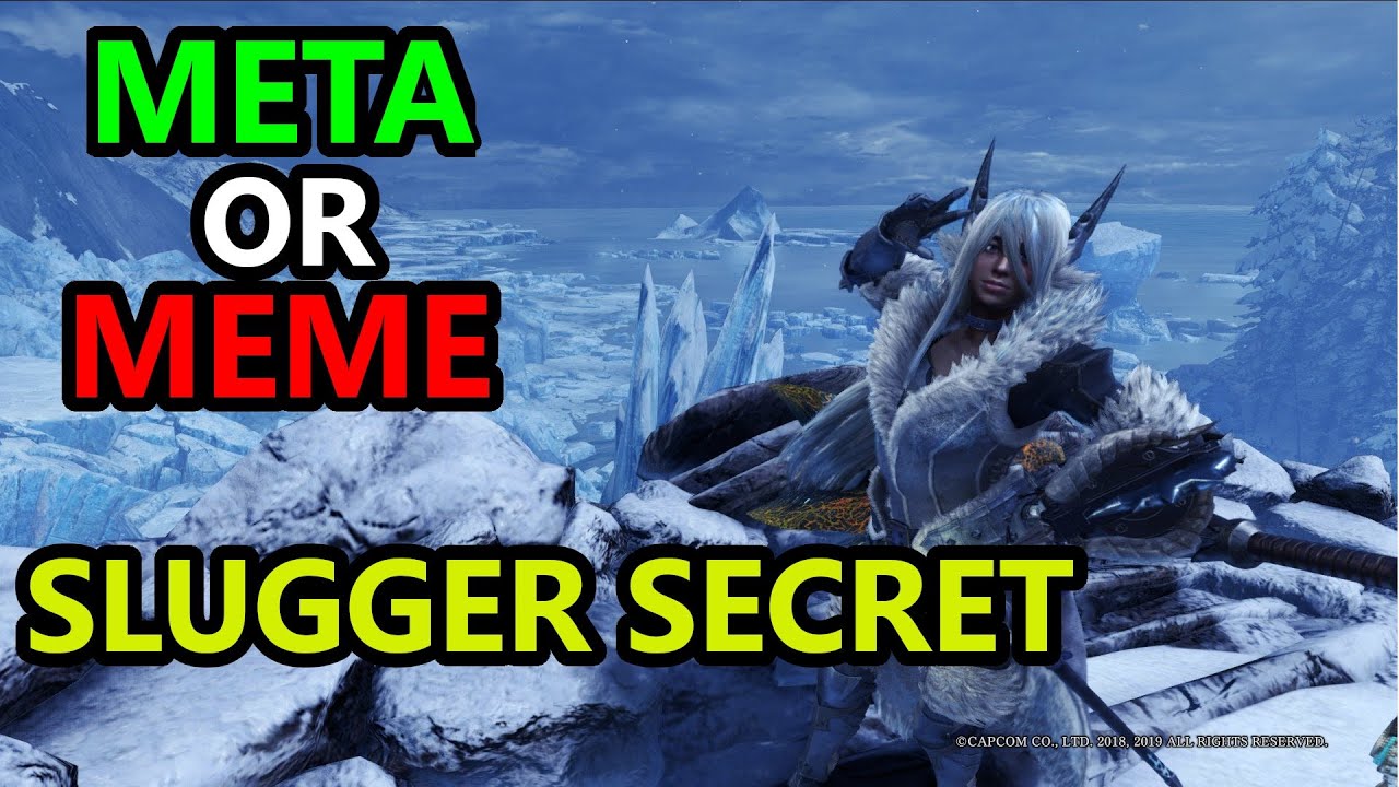 Is Slugger Secret From Frostfang Armor Meme or Meta? Hammer Spec MHW