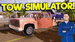 TOWING CARS & RUNNING OVER THE NEIGHBORS! - Trailer Park Mechanic Gameplay TOWING CARS & RUNNING OVER THE NEIGHBORS! - Trailer Park Mechanic Gameplay