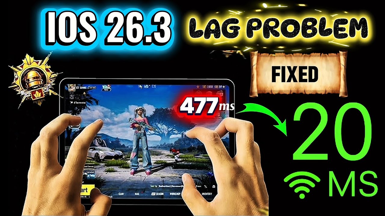 BGMI Extreme Lag Problem Fixed🔥, 90% Players Nahi Jaante Top7 Lag Fix Powerful Setting
