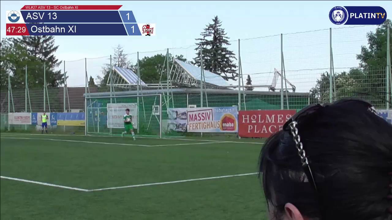 WL#27 ASV 13 - SC Ostbahn XI  - Highlight  (1. Halbzeit / 