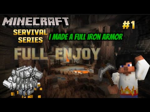 Minecraft Survival series : My new journey begins 🌍 episode 1 - YouTube
