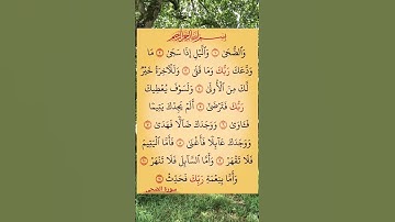 سورة الضحى