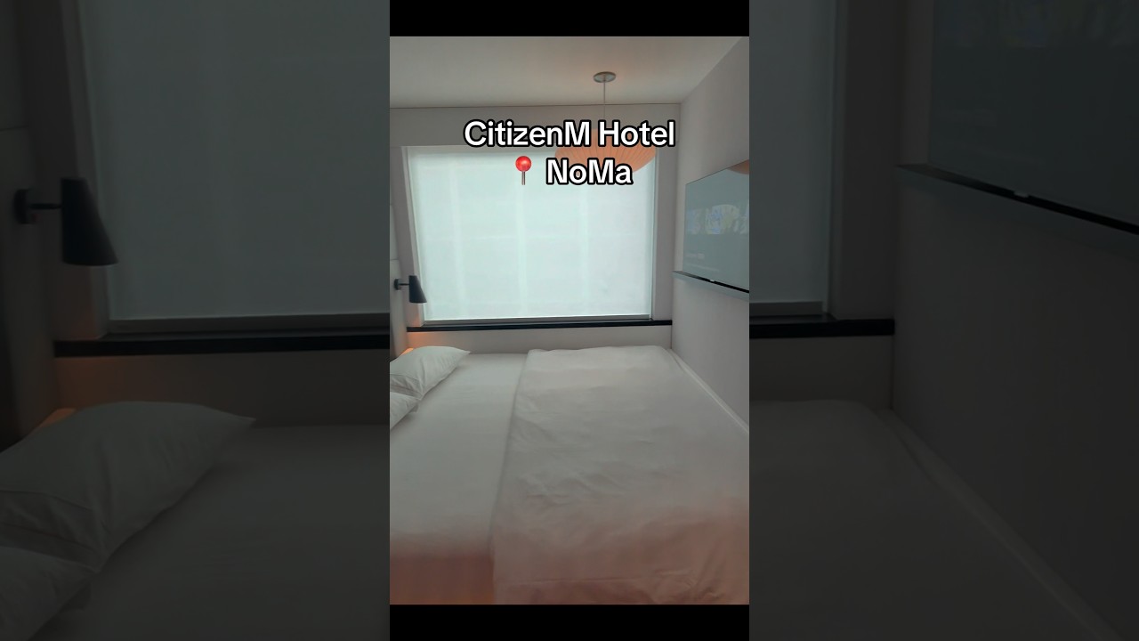 First look & live reaction to my stay at the CitizenM hotel in NoMa (Washington D.C.) 🥰 10/10