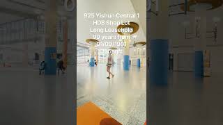 D27 925 Yishun Central 1 Atrium Shop Unit Foot Fall Inspection 2026-May-01 Friday 6.14pm