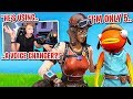 I met the cutest 5 YEAR OLD using a VOICE CHANGER in Fortnite... (try not to cry)