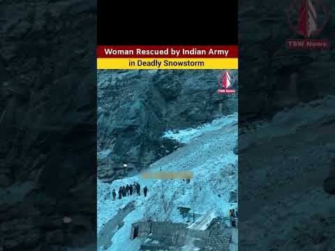 Woman RESCUED in