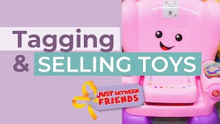 JBF: Tagging and Selling Toys