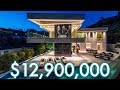 Inside $12,900,000 HOLLYWOOD HILLS Modern Mansion