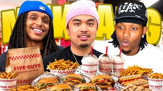 Five Guys Mukbang With Silky & Agent!