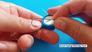 Quick Knot Tying Fishing Tool by HookEze - Takes the PRICKS out of Fishing