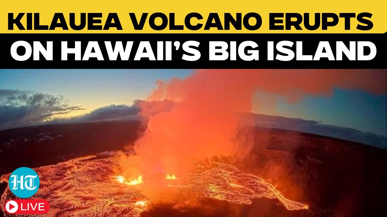 Hawaii Volcano LIVE: Kilauea Volcano Erupts In Hawaii Following