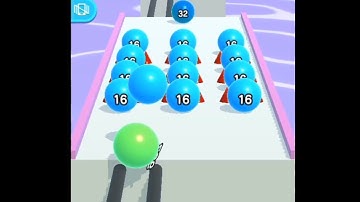 Ball Run 2048 - All Levels Gameplay Android, iOS ( Levels 101-105