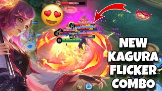 I DID THE NEW KAGURA FLICKER COMBO! | TIK TOK KAGURA FLICKER HOOK COMBO | WOLF XOTIC | MLBB