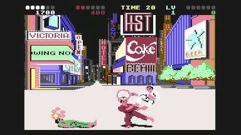 EXPLODING FIST +.LONGPLAY COMMODORE 64 C64 MELBOURNE HOUSE 1985