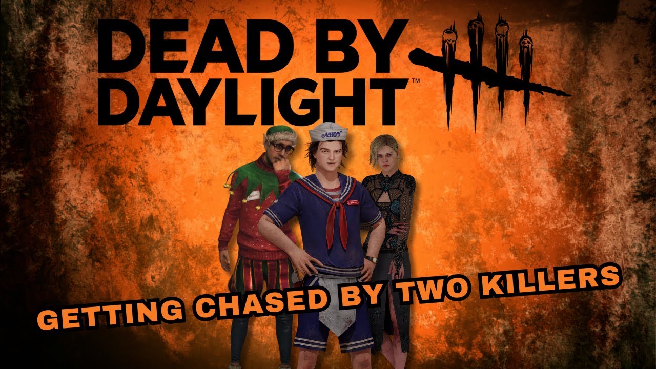 Getting Chased by TWO KILLERS - 2v8 MODE in DEAD BY DAYLIGHT!